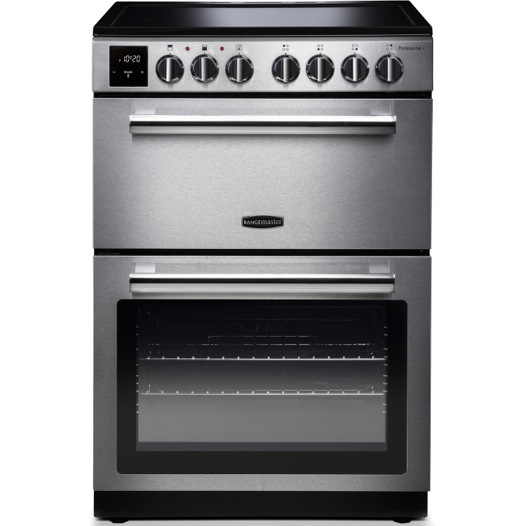 Refurbished Rangemaster Professional Plus PROPL60ECSSC 60cm Electric Cooker Stainless Steel