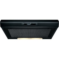 Hotpoint 60cm Visor Cooker Hood - Black