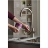 GRADE A2 - Abode PT1002 Pronteau Profile 4 in 1 Instant Hot &amp; Filtered Water Tap - Brushed Nickel