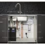 Abode Chrome Twin Lever 4 in 1 Instant Hot & Filtered Water Kitchen Tap - Pronteau