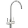 Abode PT1102 Pronteau 3 in 1 Prostream Monobloc Instant Boiling Water Tap - Brushed Nickel