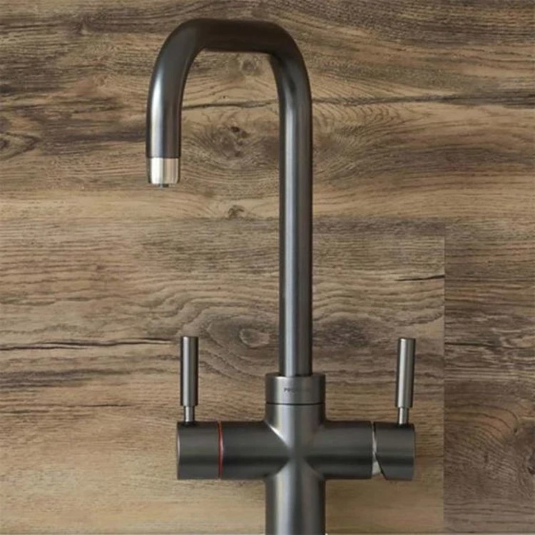 Abode Pronteau Prostyle 3 in 1 Hot Water Tap - Graphite
