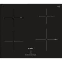 Bosch PUE611BF1B 59cm Frameless Four Zone Induction Hob Black
