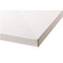 GRADE A1 - 1300x800mm Walk-In Rectangular Shower Tray 40mm with Drying Area - White Stone Resin - Purity