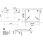Refurbished Smeg Cucina PV264B 60cm Gas on Glass 4 Burner Gas Hob Black