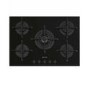 Refurbished Smeg PV275B Cucina 72cm Gas Hob Black