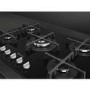 Smeg Cucina 72cm 4 Burner Gas-on-Glass Hob - Black