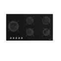 PV395LN Smeg Classic 90cm Gas Hob - Black