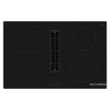 A2/PVS811B16E Refurbished Bosch Series 4 PVS811B16E 80cm 4 Zone Venting Induction Hob with Combi Zone Black