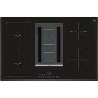 Bosch PVS851F21E Serie 6 80cm Venting Induction Hob - Black