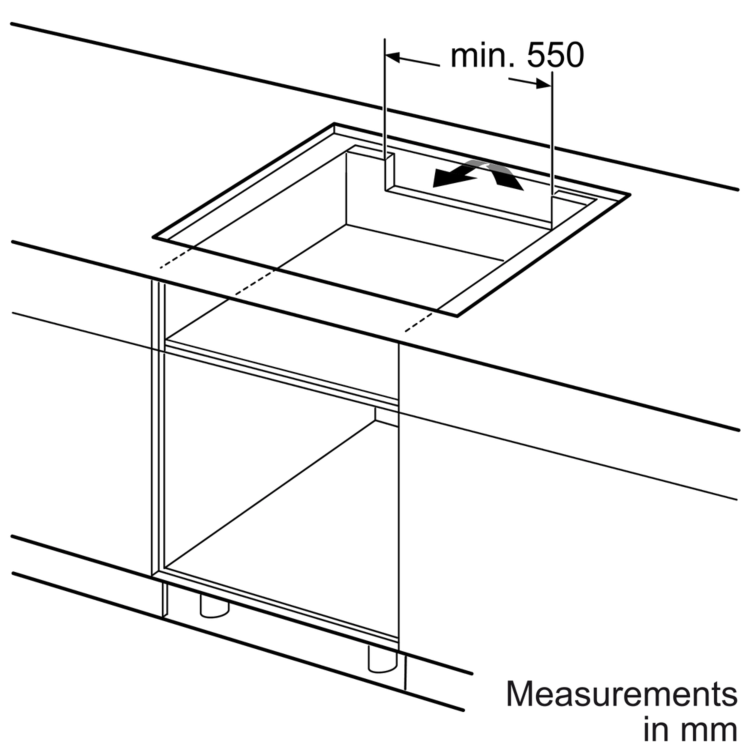 Bosch Series 6 80cm 5 Zone Induction Hob