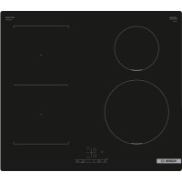 Refurbished Bosch Serie 4 PWP611BB5B Touch Control 60cm 4 Zone Induction Hob Black