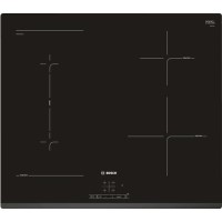 Refurbished Bosch Serie 4 PWP631BF1B 60cm 4 Zone Induction Hob Black