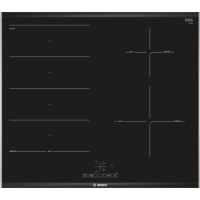 Bosch PXE675BB1E Serie 4 Touch Control 61cm Four Zone Induction Hob With Flex Zone - Black