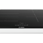 Bosch PXE675BB1E Serie 4 Touch Control 61cm Four Zone Induction Hob With Flex Zone - Black