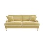 Yellow Fabric 3 Seater Feather Filled Sofa - Payton Premium