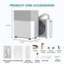 Midea Portasplit 8000 BTU A++ Smart Inverter Portable Air Conditioner – Hose-Free Cooling