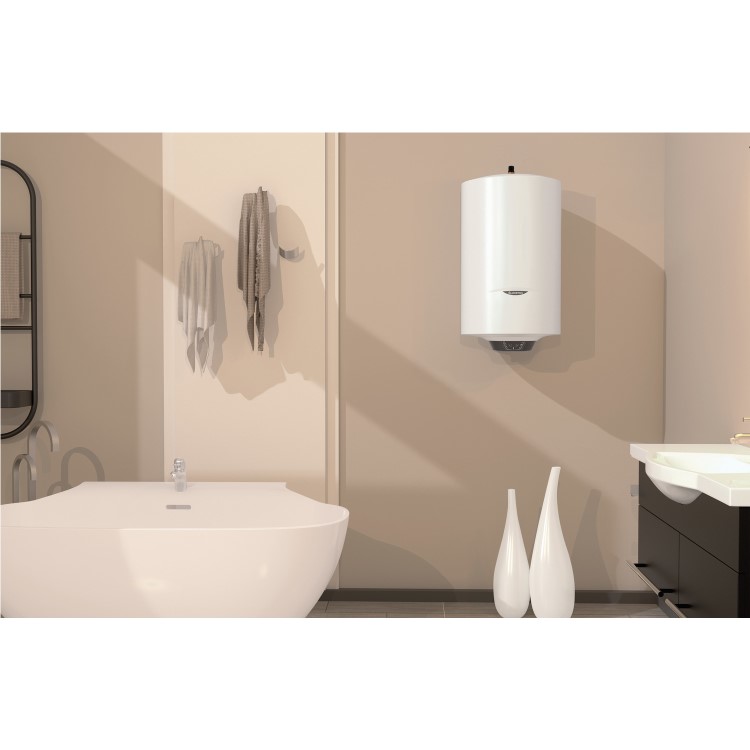 Ariston Pro1 Eco 50 Wall Hung Unvented 50 Litres 3 kW Electric Storage Water Heater and Free Unvented Kit