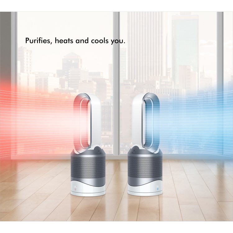 Dyson HP02  Pure Hot & Cool Link Purifying Fan with Remote control - White