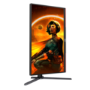 AOC Q27G3XMN/BK 27" QHD 180Hz VA Gaming Monitor