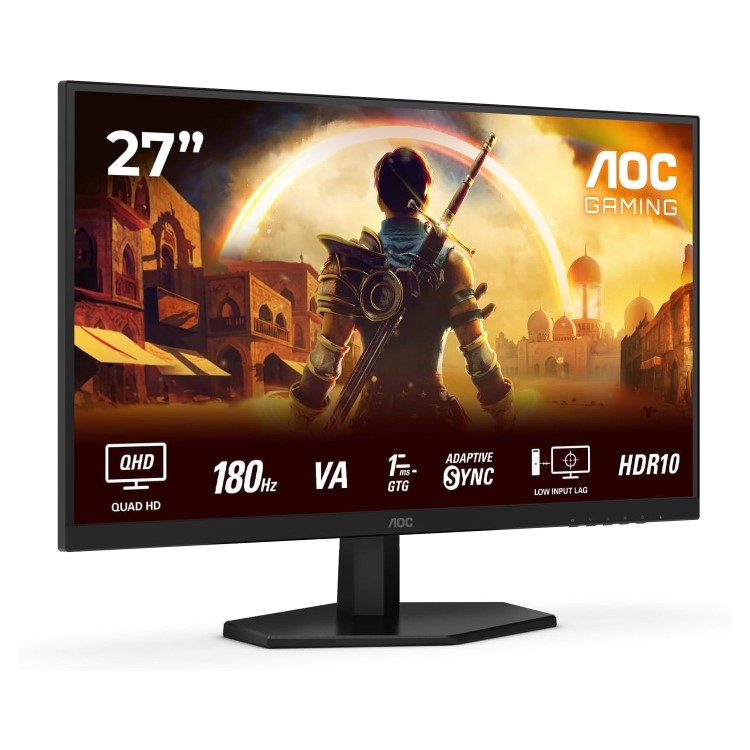 AOC AGON Q27G42XNE 27" VA QHD 180Hz 0.5ms Gaming Monitor