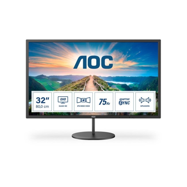 AOC Q32V4 32" IPS QHD Monitor 