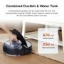 Roborock Q7Max+ Robot Vacuum Cleaner with Self-Emptying Station - Black
