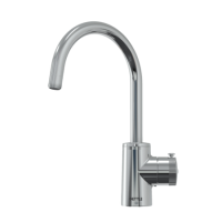 GRADE A1 - QETTLE Original Mini 2 in 1 Instant Boiling Water Tap 2 Litre - Chrome