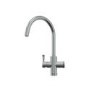 GRADE A1 - QETTLE Signature Modern 4 in 1 Instant Boiling Water Tap 4 Litre - Stainless Steel Round Spout