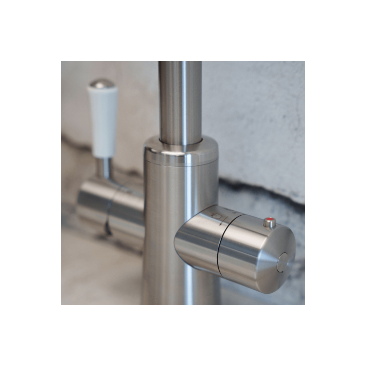 GRADE A1 - QETTLE Signature Classic 4 in 1 Instant Boiling Water Tap 7 Litre - Stainless Steel