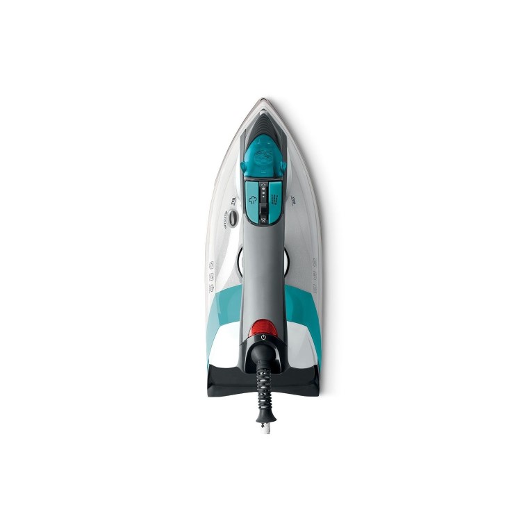 Polti Vaporella Quick And Comfort Iron - White & Turqoise