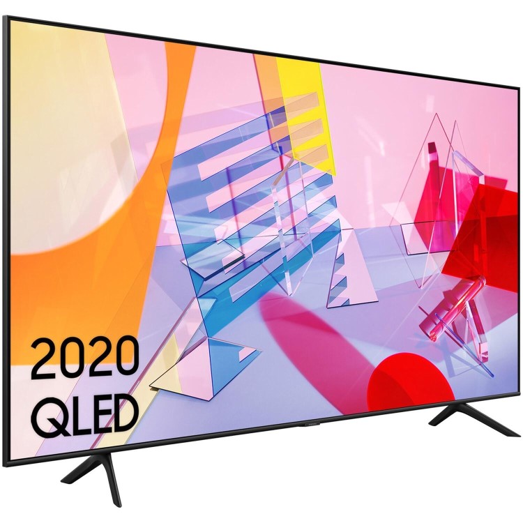 Samsung QE65Q60TAUXXU 65" 4K Ultra HD HDR10+ Smart QLED TV with Adaptive Sound