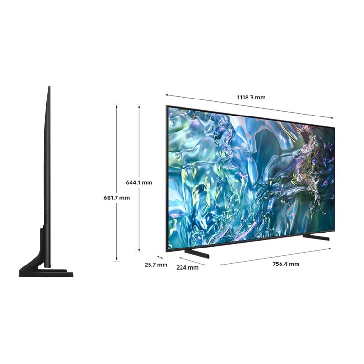 Refurbished Samsung Q60D 50" 4K Ultra HD with HDR10+ Freeview Play QLED Smart TV