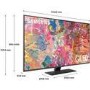 Refurbished Samsung Q80B 50" 4K Ultra HD with HDR10+ QLED TV Plus Smart TV