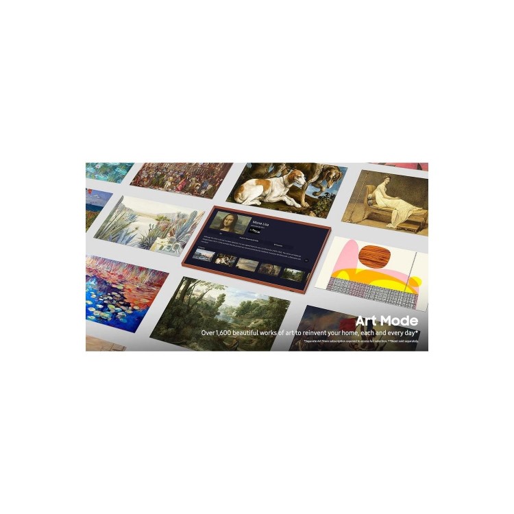 Refurbished Samsung LS03B The Frame 55" 4K Ultra HD with HDR10+ QLED Freeview HD Smart TV