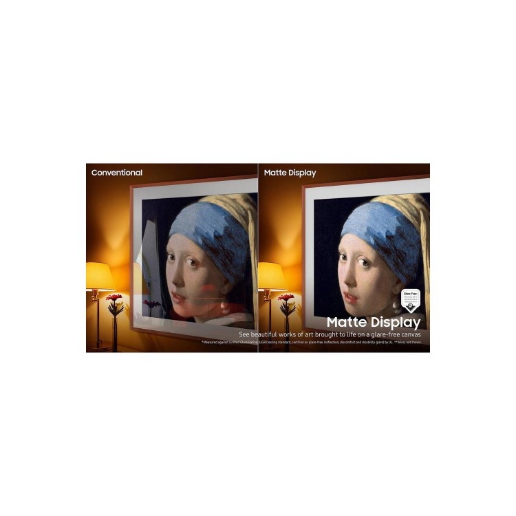 Refurbished Samsung LS03B The Frame 55" 4K Ultra HD with HDR10+ QLED Freeview HD Smart TV