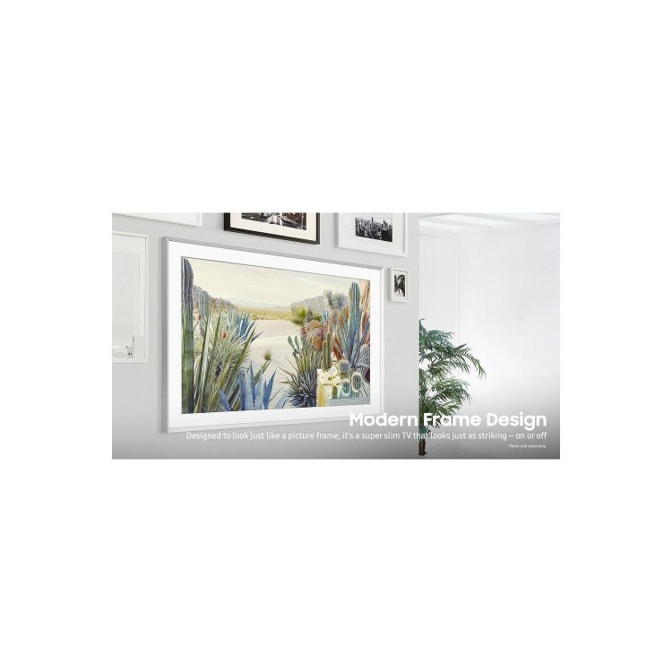 Refurbished Samsung LS03B The Frame 55" 4K Ultra HD with HDR10+ QLED Freeview HD Smart TV