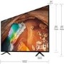 Refurbished Grade A1 - SAMSUNG QE55Q60RAT 55" Smart 4K Ultra HD HDR QLED TV
