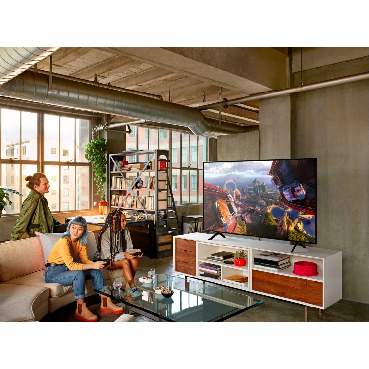 Refurbished Grade A1 - SAMSUNG QE55Q60RAT 55" Smart 4K Ultra HD HDR QLED TV