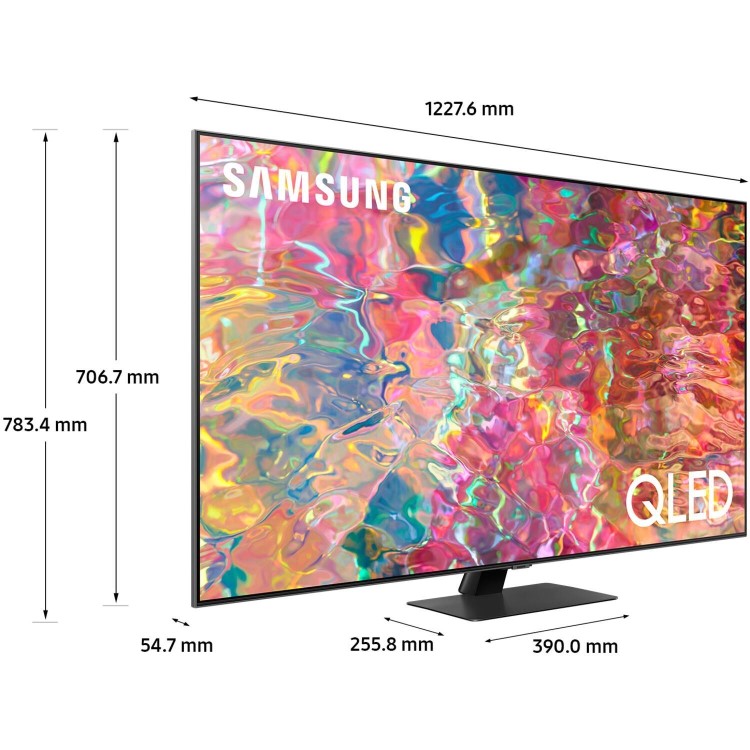 Refurbished Samsung Q80B 55" 4K Ultra HD with HDR10+ QLED TV Plus Smart TV
