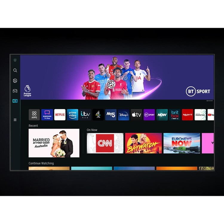 Refurbished Samsung Q80B 55" 4K Ultra HD with HDR10+ QLED TV Plus Smart TV