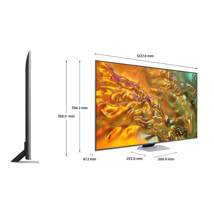 Refurbished Samsung QE55Q80DATXXU 55" 4K Ultra HD with HDR QLED Smart TV