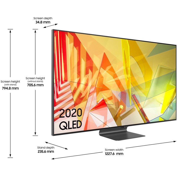 Samsung QE55Q95TATXXU 55" 4K QLED TV with Voice Assistant