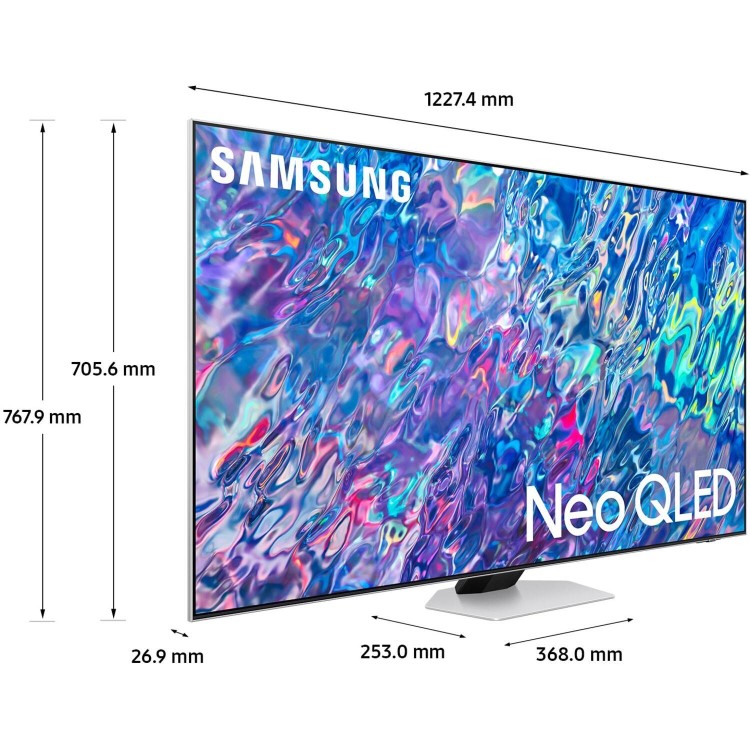 Refurbished Samsung 55" Neo 4K Ultra HD with HDR QLED Freesat HD Smart TV