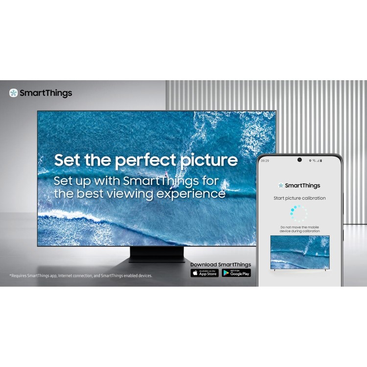 Refurbished Samsung 55" Neo 4K Ultra HD with HDR QLED Freesat HD Smart TV