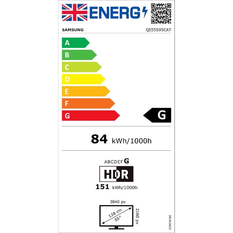 Refurbished Samsung 55" 4K Ultra HD with HDR OLED Freeview Smart TV