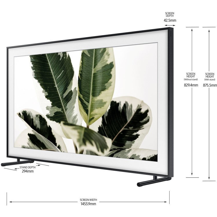 Samsung The Frame QE65LS03R 65" 4K Ultra HD Smart HDR Smart QLED TV with Bixby Alexa and Google Assistant