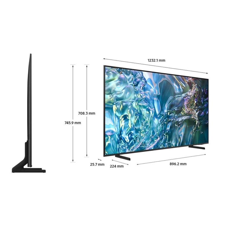 Refurbished Samsung 55" 4K Ultra HD with HDR10+ Freeview QLED Smart TV