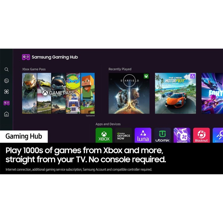 Refurbished Samsung QE55Q80DATXXU 55" 4K Ultra HD with HDR QLED Smart TV
