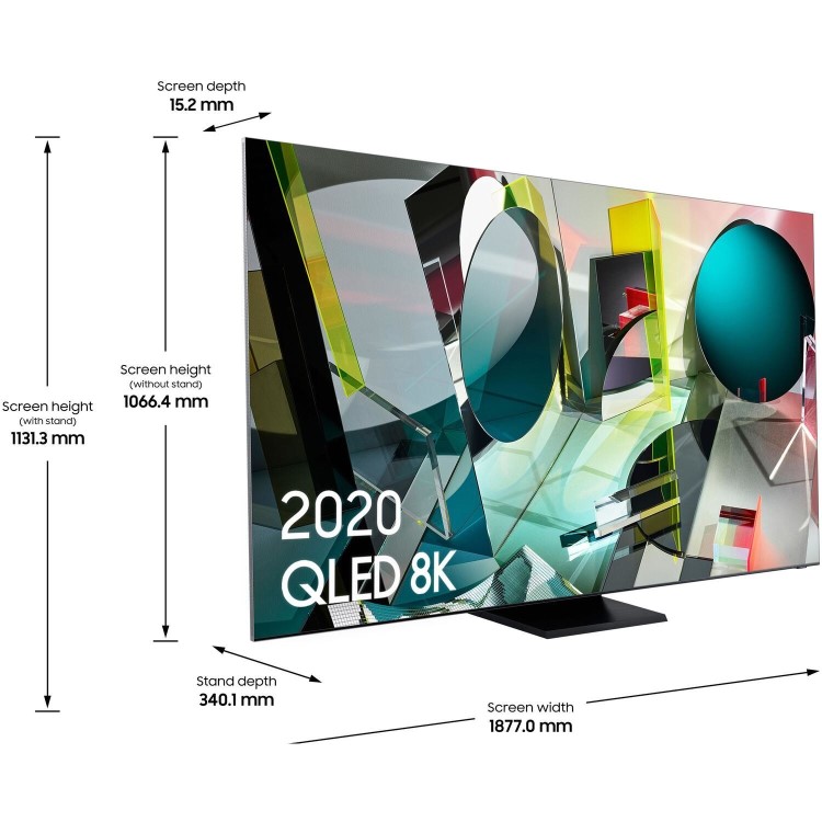 Samsung QE85Q950TSTXXU 85" Smart 8K HDR10+ QLED TV with Soundbar